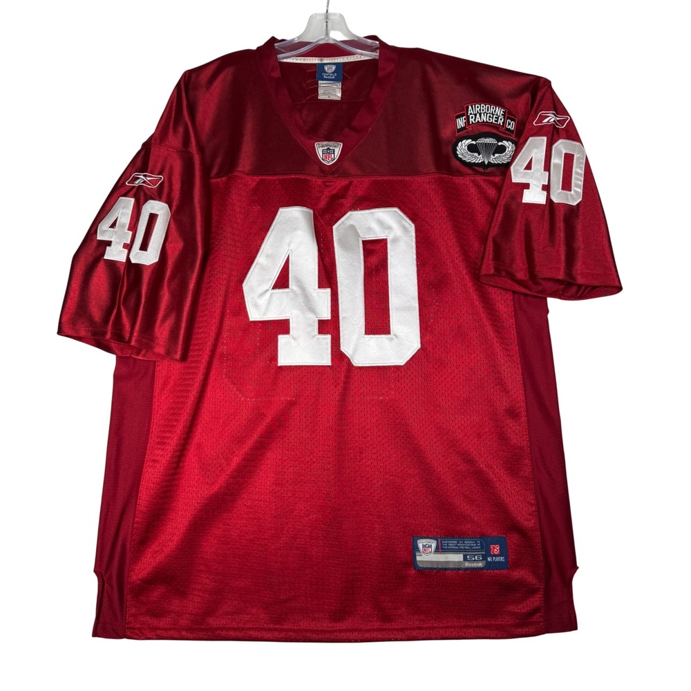 Reebok Pat Tillman Jersey 56 Red Army Ranger Airborne Arizona Cardinals Mens NFL